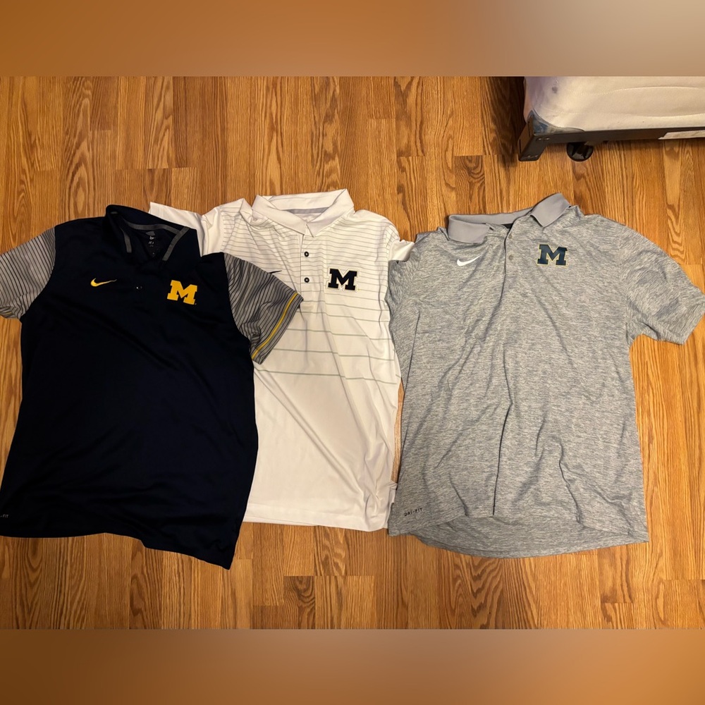 Michigan Wolverines Polo set